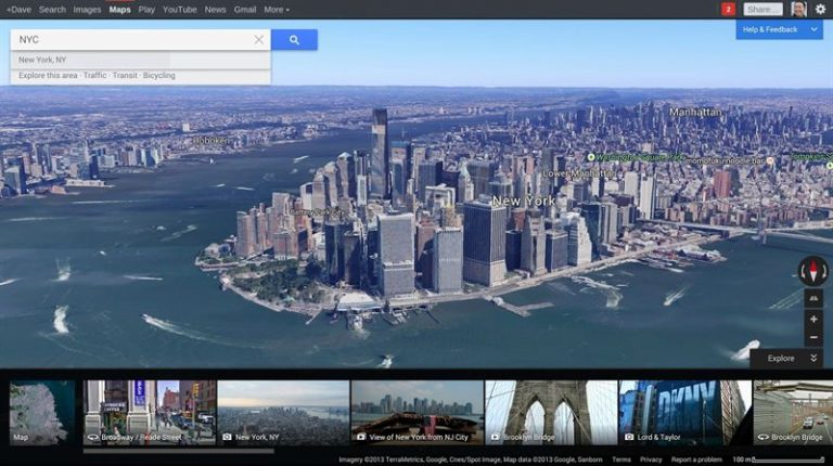 El nuevo y espectacular Google Maps