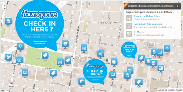 Usuarios de Foursquare ahora pueden anunciar sus negocios