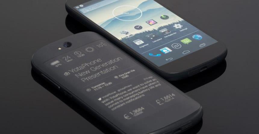 Ya está a la venta el YotaPhone celular con dos pantalla