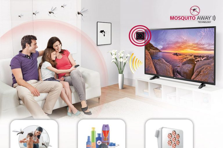 LG crea un televisor con tecnología para repeler mosquitos