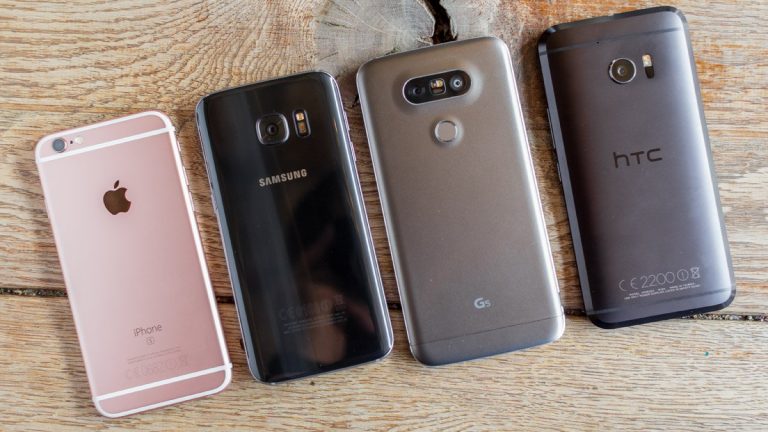 ¿Cuál es el mejor smartphone? comparativa iPhone 7, Galaxy S7, HTC 10, LG G5