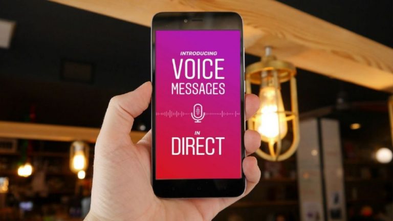 Instagram ya cuenta con función de mensajes de voz